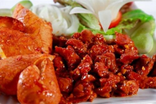 Bò nướng lạc cảnh